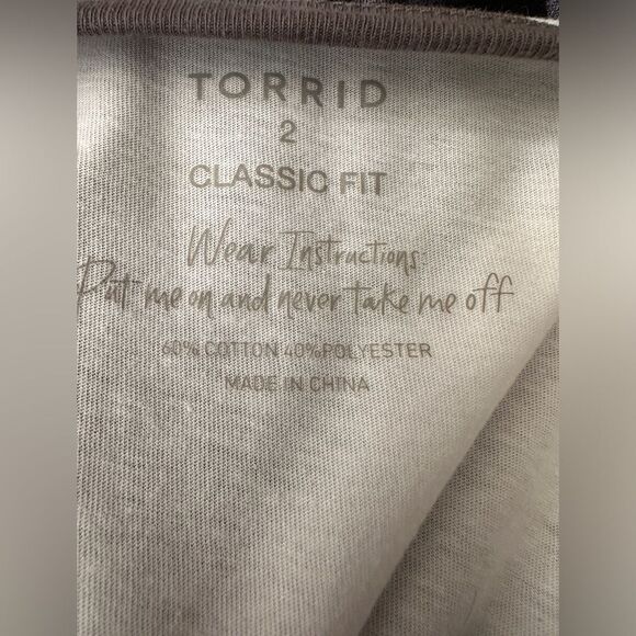 Torrid Floral Classic Fit Crew Neck
Ringer Tee - Picture 6 of 6